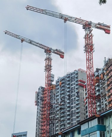 ZOOMLION Participates in Building the World's Tallest PPVC Residential Project Customized Tower Crane Gets Popular in Singapore's High-End Market